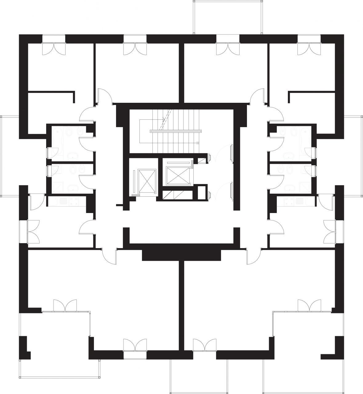 3/8 Typical floor plan